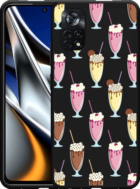 Hoesje Geschikt Vooor Xiaomi Poco X Pro Zwart Milkshakes Bol