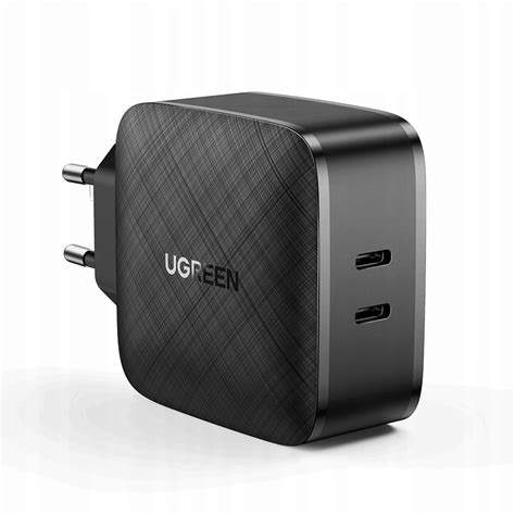 UGREEN SZYBKA ŁADOWARKA SIECIOWA 2x USB C 66W PD Sklep Opinie Cena