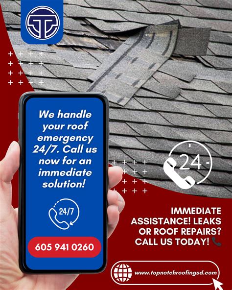 Top - 🔴 Roof Emergency? We Fix It TODAY! Don’t let leaks, missing