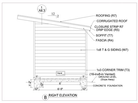 Modern Timber Shed Design Complete Design Set 18 X 10 Wooden Shed