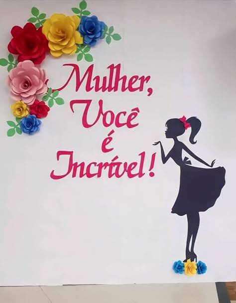 Mural Dia Internacional Da Mulher - Mural Dia Internacional Da Mulher