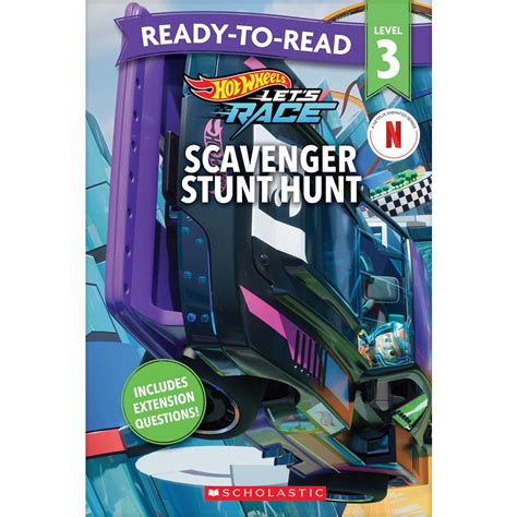 Hot Wheels Scavenger Stunt Hunt Ready To Read Level Mattel Big W