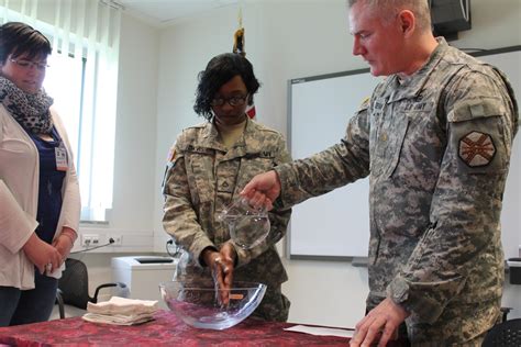 Health Workers At Illesheim Receive Blessing With Open Hands Article