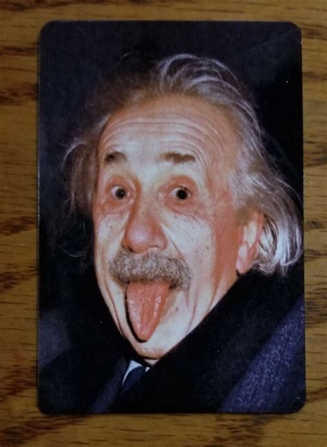 Albert Einstein Funny Tongue Color Photo 2x3 Refrigerator Fridge Magnet