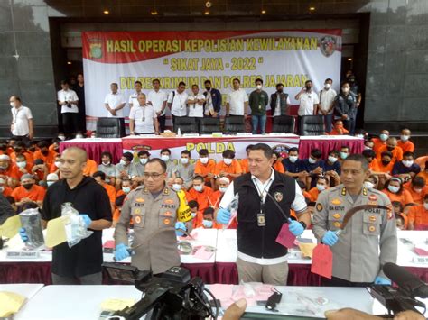 Polda Metro Dan Polres Jajaran Ungkap Tindak Kriminal Di Jadetabek