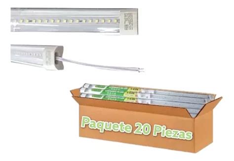 Piezas Tubo Tipo Regleta Luz Led W Gs W Cm Env O Gratis