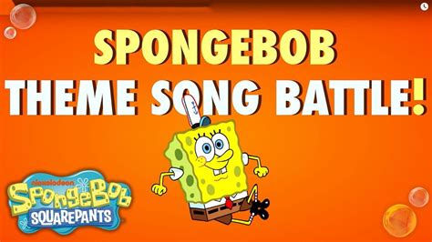 Spongebob Squarepants Theme Song Battle Nick Stars Vs Nick Noises