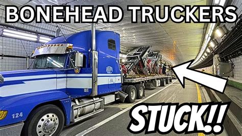 BAD TRUCK DRIVERS Bonehead Truckers Of The Week YouTube