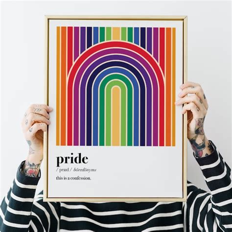 Gay Pride Poster Etsy