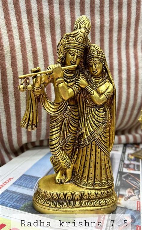 Brass Radha Krishna Idol At Rs 2500pair Brass Radha Krishna Statue In New Delhi Id