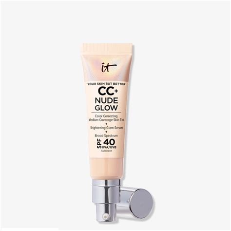 It Cosmetics Makeup Cc Nude Glow Lightweight Foundation Glow Serum With Spf Light Poshmark