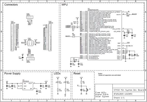 Placa De Desenvolvimento ARM STM32 STM32F103C8T6 Opencircuit