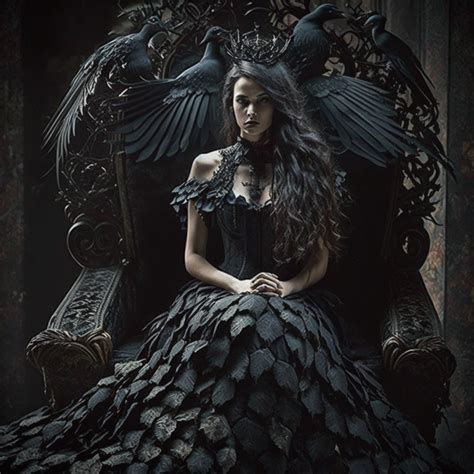 Queen Of Crows 3 By Obsidianplanet On Deviantart