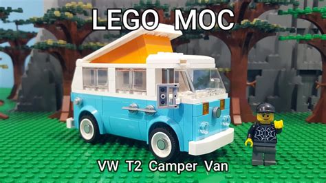 Lego Moc Vw T2 Camper Van Youtube