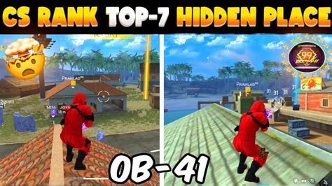 Top 7 Clash Squad New Hidden Places After Ob41 Update In Maps Cs Rank