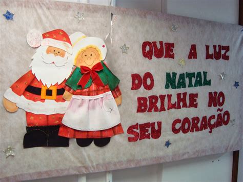 Murais De Natal Para Escola Cartazes Para Sala De Aula Educação E