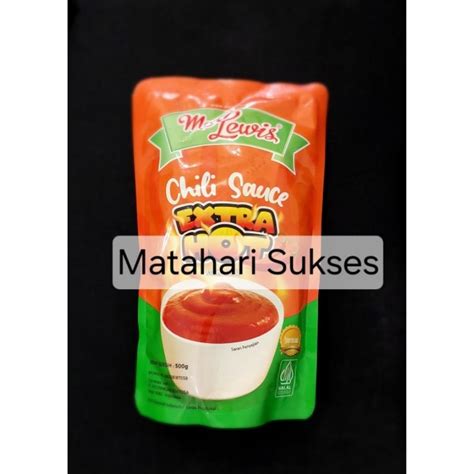 Jual Mc Lewis Chili Sauce Extra Hot Gr Shopee Indonesia