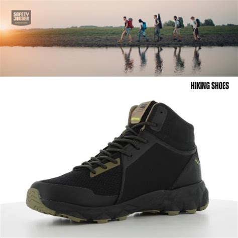 Safety Jogger Adventure Model - Hiking shoe Taman Mid Cut Blk | Lazada