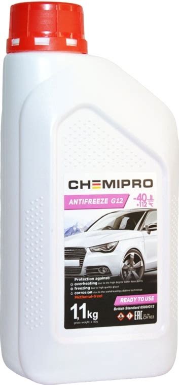 Купить Антифриз Chemipro CH103 красный (розовый) 1 л в Алматы – Магазин ...