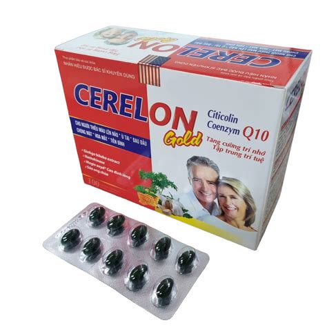 CERELON Gold Q10_H100v Trắng đỏ_USA