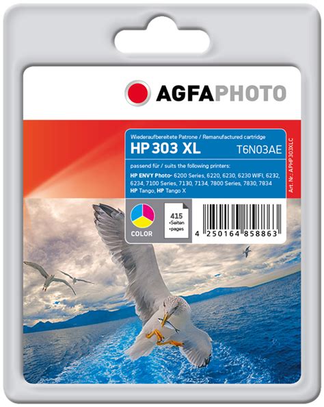 Agfa Photo Aphp Xlc Mehrere Farben Druckerpatrone Prindo De