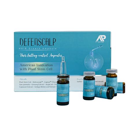 ASPIRE DEFENSCALP HAIR GROWTH AMPOULES 5X10ML - Tay Pharmacies