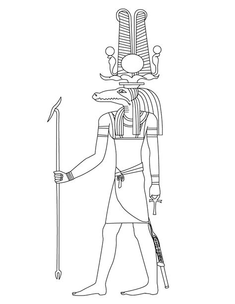 Free Printable Ancient Egypt Coloring Pages For Kids