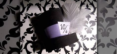 How To Make A Mini Top Hat For Halloween Fashion Wonderhowto