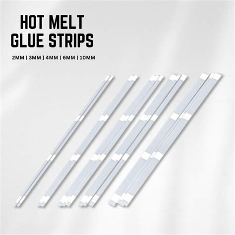 Quali Products Hot Melt Glue Strips Tape Thermal Book Binding Glue Strips Pcs Pack