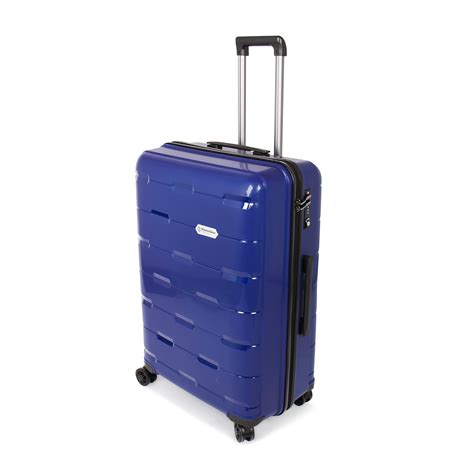 MasterGear Polypropylen Koffer (S, M, L) / Koffer Set mit 4 Rollen (360 ...