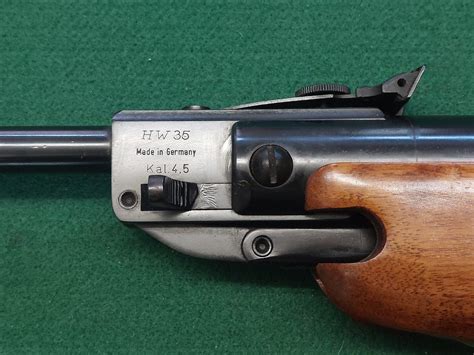 Sammlerstück! Weihrauch HW 35 Kal. 4,5mm Knicklauf Luftgewehr Baujahr ...