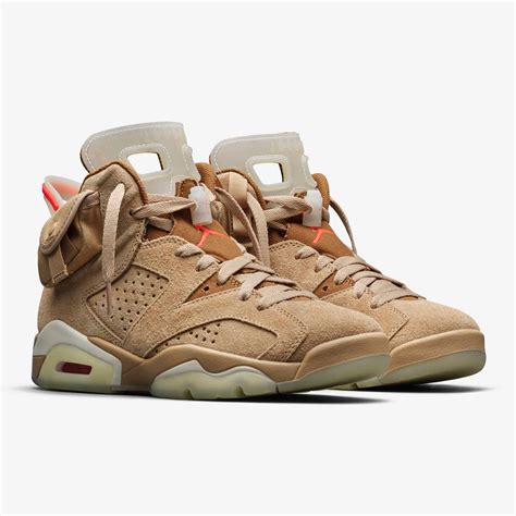 NIKE X TRAVIS SCOTT AIR JORDAN 6 'BRITISH KHAKI' – INSTORE RAFFLE ...