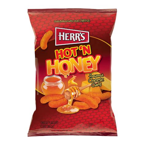 Herr S Hot N Honey Cheese Curls Oz G
