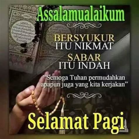 Kata Mutiara Islami Ucapan Selamat Pagi - Ragam Muslim