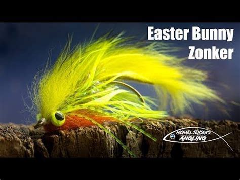 Easter Bunny Zonker Streamer Fly Tying Youtube Fly Tying Fly