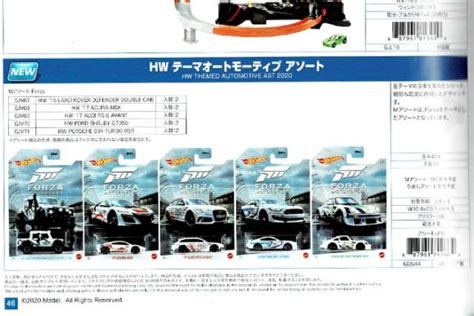 年Forza Motor SportアソートAutomotiveのラインナップまとめ Hot Wheels 情報まとめ