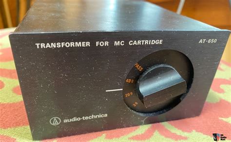 Audio Technica At Step Up Mc Transformer For Sale Us Audio Mart