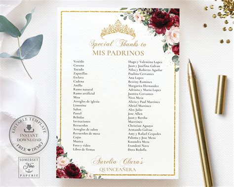 Lista De Padrinos Para Una Boda 3