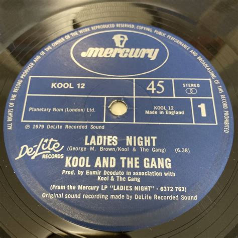 Yahoo オークション Kool The Gang Ladies Night b w Too Hot 12