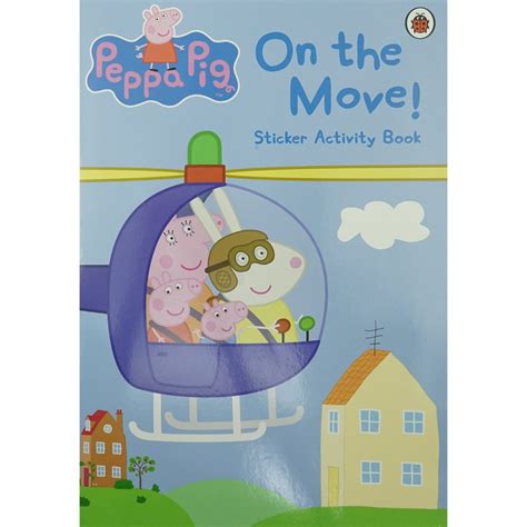 BBW Peppa Pig On The Move Sticker Activity Book ISBN Shopee Malaysia