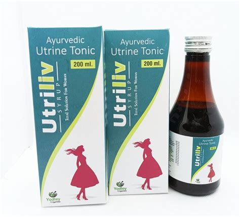 Utriliv Ayurvedic Uterine Syrup Packaging Type Bottle At Rs 145