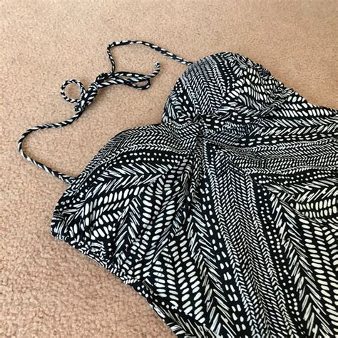 Jessica Simpson Swim Jessica Simpson Maternity Halter Tankini Bathing Swim Suit Bikini