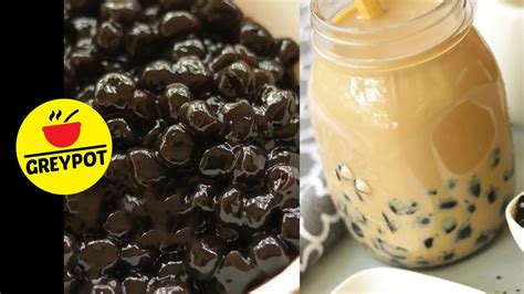 Homemade Boba Pearls Tapioca Balls Recipe Boba Milk Tea Recipe