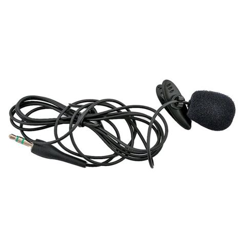 Микрофон петличный Ritmix RCM-101, черный