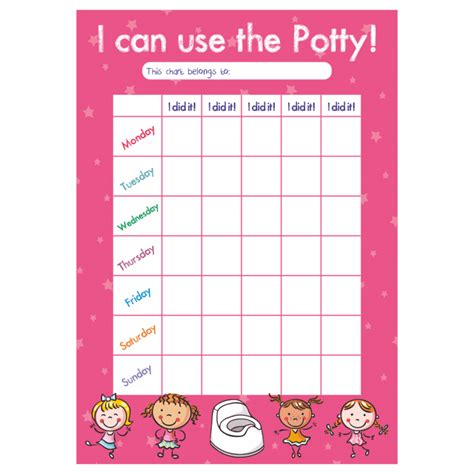 Printable Potty Training Reward Chart
