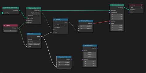 Geometry Nodes How To Rotate Objects Instances Around A Vector Axis