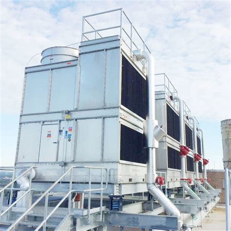 Djs Cross Flow Closed Cooling Tower With Ultra Low Noise Fan China