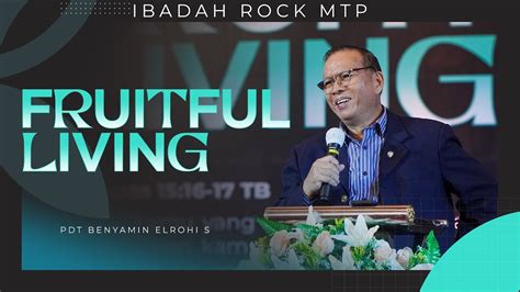 Ibadah Raya Gbi Rock Mtp Desember Pdt Benyamin Elrohi S