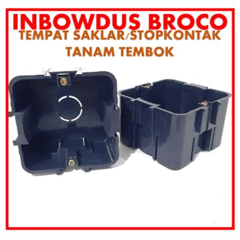 jual broco inbow dus inbowdus ib dos   mangkokan tanam saklar