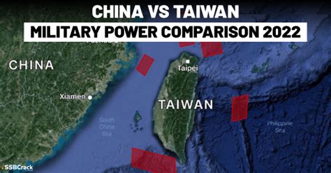 China Vs Taiwan Military Power Comparison 2022